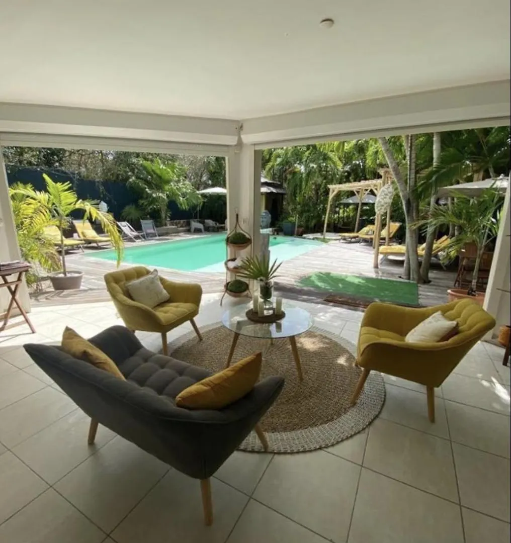 Gosier En Douceur Avec Detente Entre Mer, Piscine Et Soleil 哥西尔